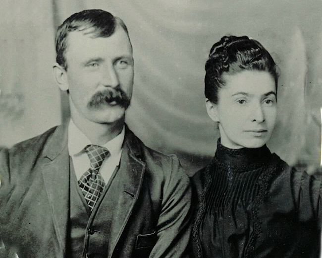 Great-grandparents Joseph and Jennie (Ferree) Fetter